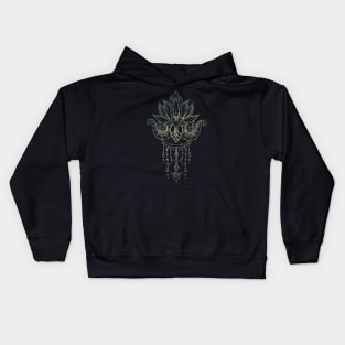 Wonderful elegant lotus Kids Hoodie